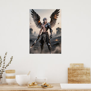 Ashes of Grace - Angel 落ちた Warrior Poster ポスター