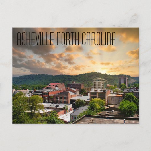 Asheville North Carolina ポストカード (正面)