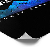 Asheville North Carolina Camping Hiking Skiing Fam ポスター (角)