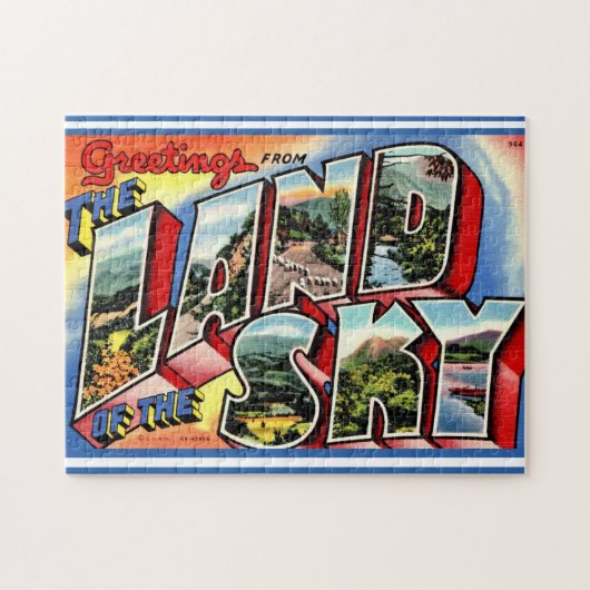  Asheville's Land of the Sky 11x14 ジグソーパズル (横)