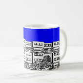 Ashfieldの谷の平たい箱のrochdale コーヒーマグカップ (正面右)