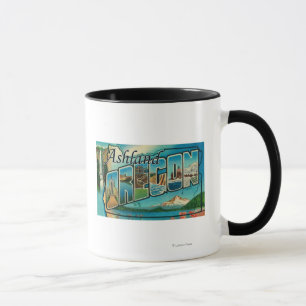 Ashland、オレゴン-大きい手紙場面 マグカップ