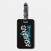 Ashland Oregon Mountains ラゲッジタグ (裏面縦)