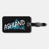 Ashland Oregon Mountains ラゲッジタグ (裏面横)