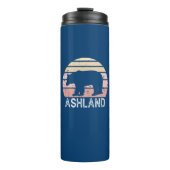 Ashland Oregon Retro Bear タンブラー (正面)