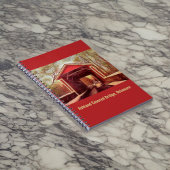 Ashland Red Covered Bridge （デラウェア州、赤） ノートブック