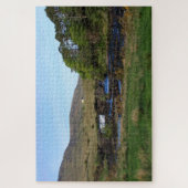 Ashleigh滝、Co. Mayo、アイルランド。 ジグソーパズル (縦)