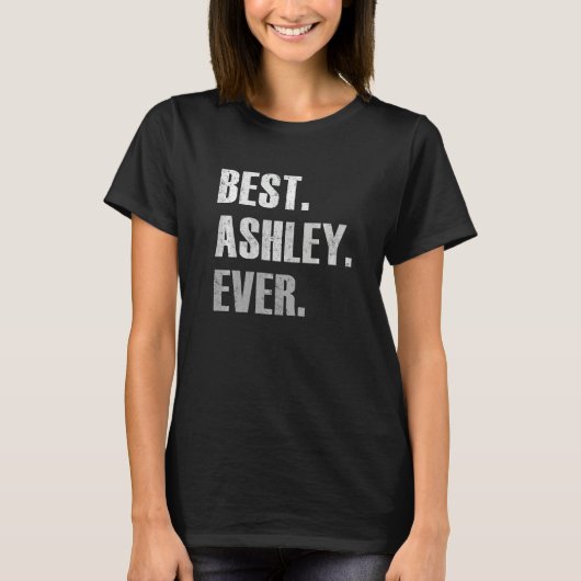 Ashleyのための最高のAshley Tシャツ (正面)