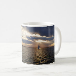 Ashleyの川のマグの家に向かうこと コーヒーマグカップ