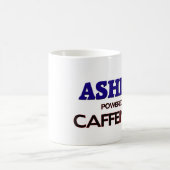 Ashleyはカフェインによって動力を与えました コーヒーマグカップ (中央)