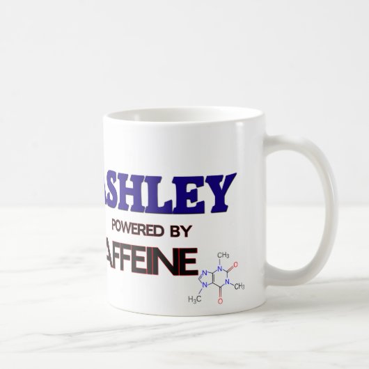Ashleyはカフェインによって動力を与えました コーヒーマグカップ (右)