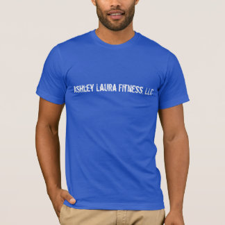 AshleyローラFitenssのLLCのロイヤルブルーのTシャツ Tシャツ