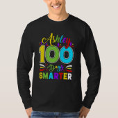 Ashley 100 Days Smarte  Student Teacher Tシャツ (正面)