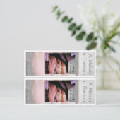 "Ashley Chunellのしおりによる調和のメロディー" ポストカード (スタンド正面)