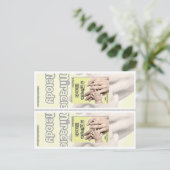 Ashley Chunellのしおりによる"奇跡のメロディー" ポストカード (スタンド正面)