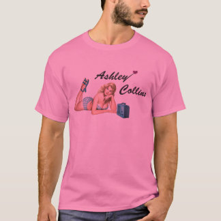 Ashley CollinsのレトロのユニセックスなTシャツ Tシャツ