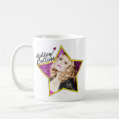 Ashley Collinsの星のコーヒー・マグ コーヒーマグカップ (左)