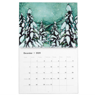 Ashley Seaboltオリジナル- 2025カレンダー カレンダー