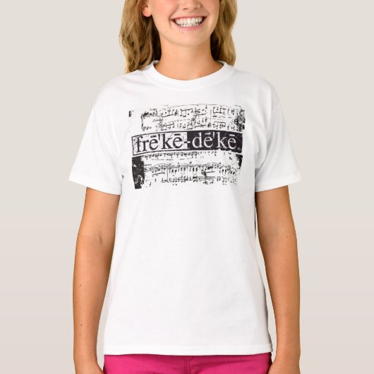 ashlyn notes女の子リンガー tシャツ (正面)