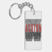 Ashton Blackthorne Keychain キーホルダー (正面左)