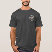Ashton & Co. K9 アカデミー 愛犬を信じて チャコール Tシャツ (正面)