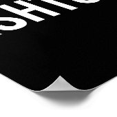 Ashton - Cool New Funny Name Fan Gift Tee  ポスター (角)