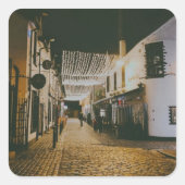 Ashton Lane, Glasgow, Scotland スクエアシール (正面)