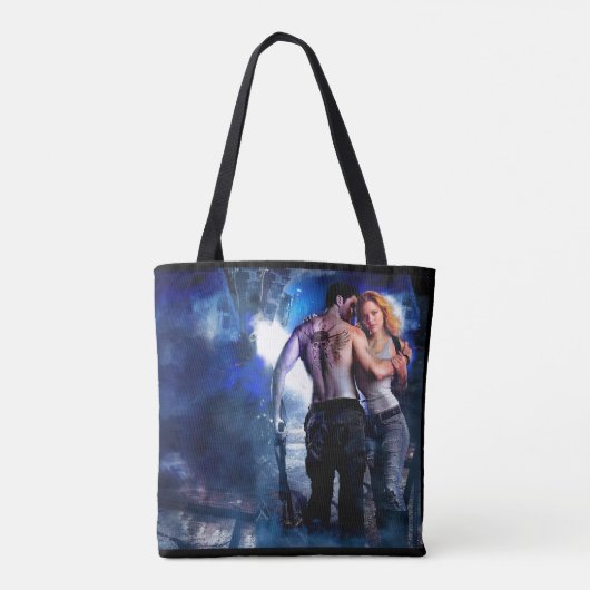 Ashwin及び執事によって印刷されるトート トートバッグ (裏面)