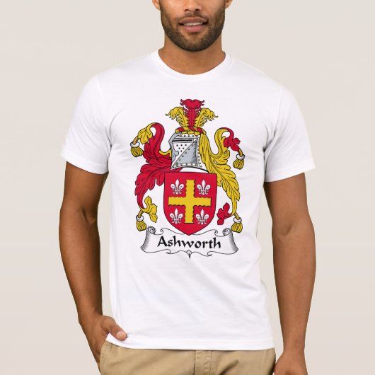 Ashworthの家紋 Tシャツ (正面)