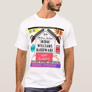 Ashy Slashyのハードウェアメディア広告 Tシャツ