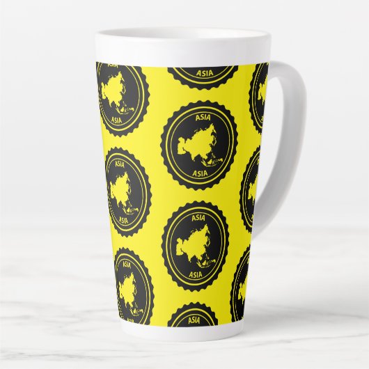 Asia カフェラテマグ (右アングル)