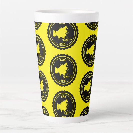 Asia カフェラテマグ (正面)