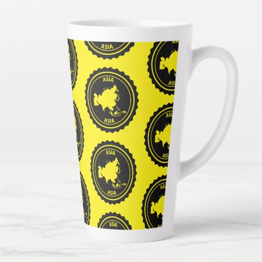 Asia カフェラテマグ (右)