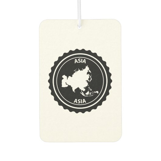 Asia カーエアーフレッシュナー (正面)