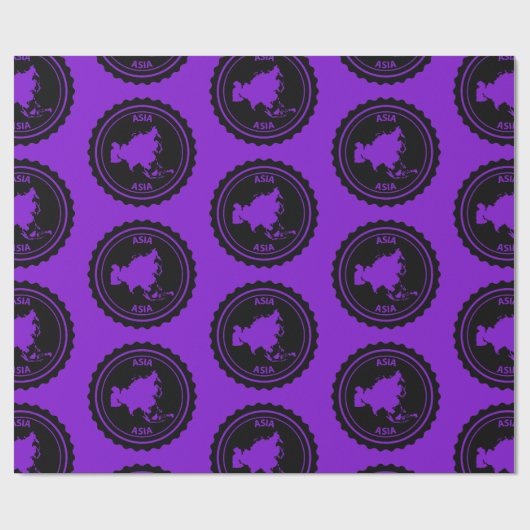 Asia ラッピングペーパー (フラット)