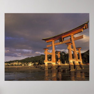 Asia, Japan, western Honshu, Miya, Jima Island, ポスター