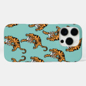 Asia Tiger Pattern Case-Mate iPhoneケース (裏面 (横))