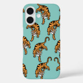 Asia Tiger Pattern Case-Mate iPhoneケース (裏面)
