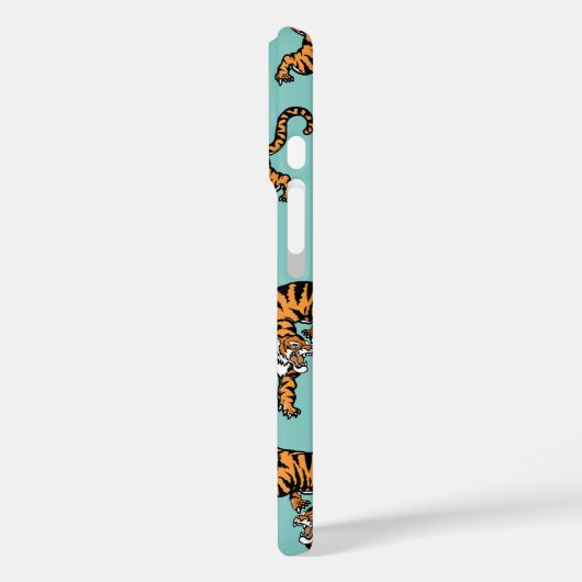 Asia Tiger Pattern Case-Mate iPhoneケース (裏面 / 左)