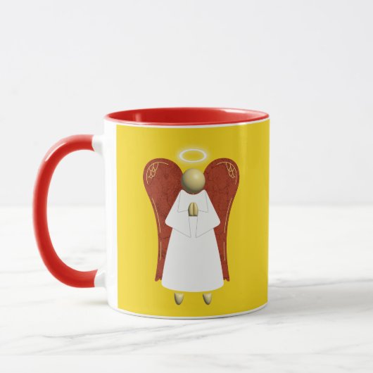 Asian Angel、Guardian Angel Mug マグカップ (左)