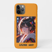 Asian anime cute girl design Case-Mate iPhoneケース (裏)