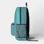 Asian Art Pattern Backpack  プリントバックパック (右)