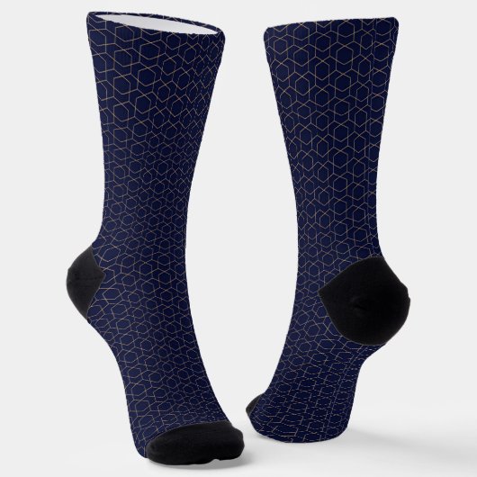 Asian Art Pattern Socks  ソックス (傾斜あり)