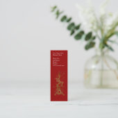 ASIAN DRAGONプロフィールまたは名刺 スキニー名刺 (スタンド正面)