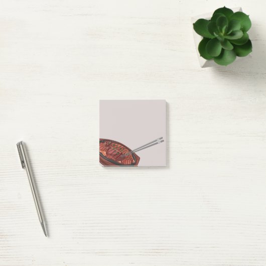 Asian Food 12 Sticky Notes ポストイット (オフィス)