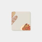 Asian Food 16 Sticky Notes ポストイット (正面)