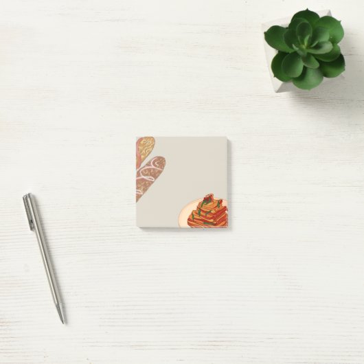 Asian Food 16 Sticky Notes ポストイット (オフィス)