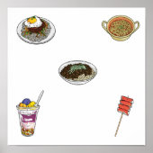 Asian food collection ポスター (正面)
