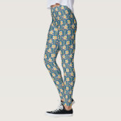 Asian Food Illustration Leggings with Ramen レギンス (左)