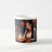 (Asian Girl II) Classic Mug, 11 oz コーヒーマグカップ (中央)
